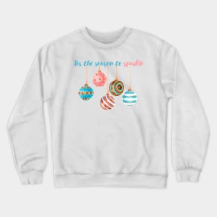 Christmas Tree Ornaments Crewneck Sweatshirt